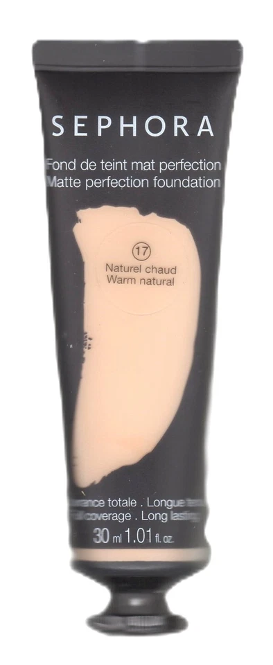 Sephora Collection Matte Perfection Full Coverage Foundation 17 Warm Natural