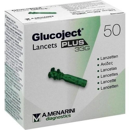BERLIN-CHEMIE AG GLUCOJECT Lancets PLUS 33 G 50 St PZN 3992373