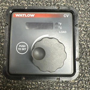 WATLOW CV TEMPERATURE CONTROLLER CVC1LH-2701370C Type K 120VAC - Picture 1 of 4