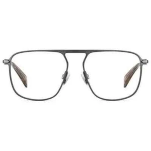 New Rag & Bone RnB 7021 OR80 Matte Ruthenium Metal Frame Clear Lens Eyeglasses - Picture 1 of 4
