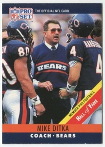 1990 Pro Set #59 Mike Ditka Chicago Bears - Picture 1 of 2