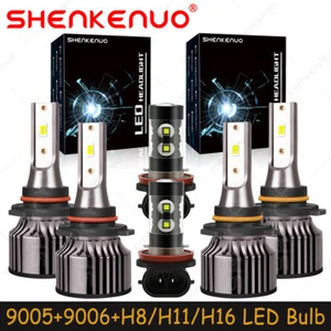 Kit de faros antiniebla LED combinados blancos 6X para Toyota Matrix 2009-2014 V25 - Imagen 1 de 17