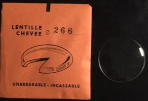 Cristales de reloj vintage de lentejas chevee - varios tamaños - Imagen 1 de 1