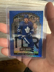 2020-21 Upper Deck Allure Blue Line #69 Auston Matthews 29/35