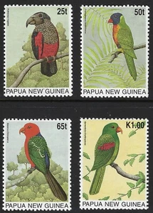 1996 PNG SG#776/79 Parrots set of 4 mint MUH MNH Papua New Guinea - Picture 1 of 1