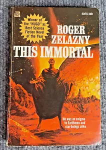This Immortal by Roger Zelazny Vintage Sci-Fi Paperback Book 1966 HUGO Award - Picture 1 of 9