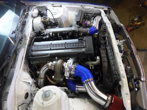 CXR CAI 4" Turbo Cold Air Intake Kit For 88-92 Toyota Cressida MX83 1JZ-GTE - Bild 1 von 9