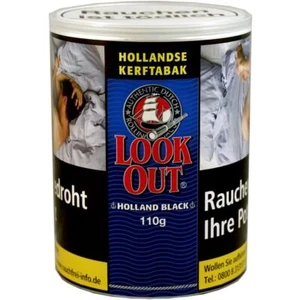 Look Out Holland black Zigaretten Stopftabak Volumentabak 4 x 120g Dose - Bild 1 von 1