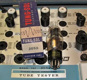 NUEVO EN CAJA NUEVO TUNG-SOL Seeburg 2050 tubo jukebox original vidrio grueso estilo ¡PROBADO! - Imagen 1 de 2