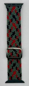Adjustable Braided Nylon Straps for Apple Watch 8 7 6 SE 5 4 3 2 - 32 colours!!! - Picture 1 of 43