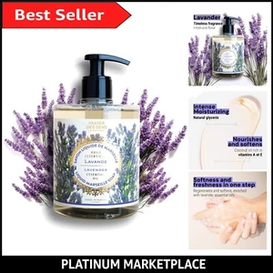 Traditional French Lavender Liquid Soap - 500ml - Natural, Hydrating & Gentle - Picture 1 of 10