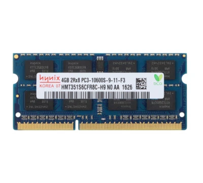 For Hynix 4GB RAM 4GB 2RX8 DDR3 1333MHz PC3-10600S 204PIN SODIMM Laptop Memory - Image 1 of 4