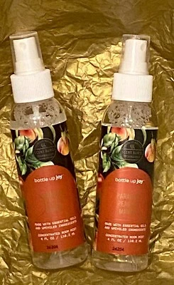 Paquete de 2 Scent Burst Paradise melocotón y mango con aceites esenciales almohada habitación niebla 4 oz Foto 1 de 4