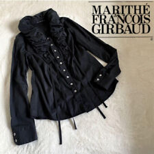 MARITHE FRANCOIS GIRBAUD Ruffle Blouse Long Sleeve Shirt