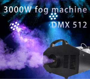 SHEDS 3000W Smoke machine With DMX512 For DJ Stage Effect Party Wedding Club - Picture 1 of 19