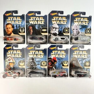 Hot Wheels Star Wars Cars Walmart Exclusive Complete Set Of 8 - Picture 1 of 6