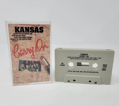Vintage 1990 Kansas Carry On Cassette Tape Progressive Works - Image 1 of 4