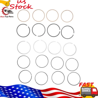 Kit de anillo de pistón de motor estándar Chevrolet Sonic 1,4 L L4 DOHC 2012 2013 2014 2015 Foto 1 de 4