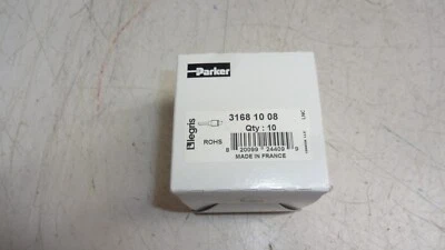 New box of 10 Parker  Legris LF3000 Connector Push 31681008 - Image 1 of 4