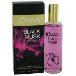 JOVAN BLACK Musk by Coty Cologne 3.25 oz Women New in Box