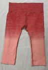 Electric Yoga Faded Ombre Full Length Leggings Pink Size XL
