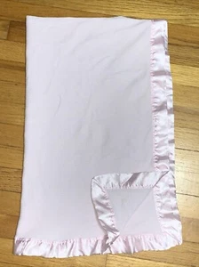 Starting Out? Pink Thermal Satin Edges Baby Blanket - Picture 1 of 6