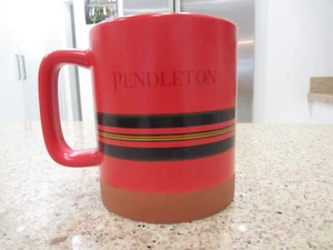 Pendleton National Parks USA Sammlerstück 18 Unzen rot gestreift Kaffee Tee Becher - Bild 1 von 4