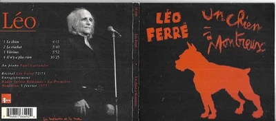CD DIGIPACK 4 TITRES LEO FERRE UN CHIEN A MONTREUX 2001 - Photo 1/2