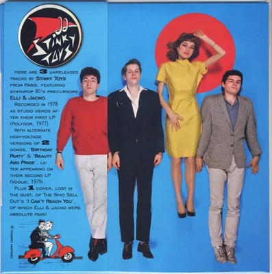 STINKY TOYS I Can't Reach You vinyl 7" punk new wave demos 1978 Who Townshend - Image 1 of 4