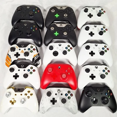 13 x FAULTY Genuine Xbox One X/S Elite Wireless Controller Bundle -Spares/Repair - Image 1 of 4