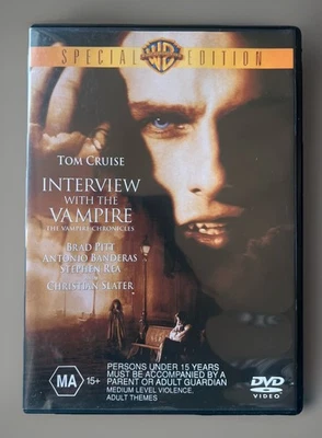 INTERVIEW WITH THE VAMPIRE DVD 1994 SPECIAL EDITION VERY GOOD REGION 4 - image 1 of 4