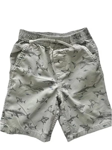 Clothing Boy Chino Shorts Garanimals Bottoms 4T Sharks Cotton Gray Free Ship - Picture 1 of 6