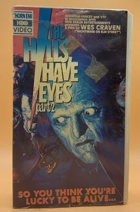 The Hills Have Eyes Part II 2 VHS 1985 Thorn EMI Clamshell **Buy 2 Get 1 Free** - Imagen 1 de 3