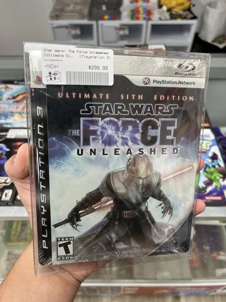 PS3 STAR WARS The FORCE UNLEASHED ULTIMATE SITH EDITION BRAND NEW FACTORY SEALED - Image 1 of 4