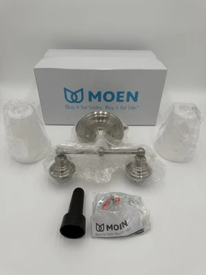 Moen YB8262BN Rothbury Two Globe Light - Brushed Nickel - Image 1 of 4