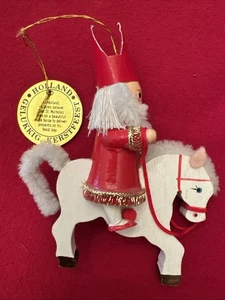 1979 Kurt Adler Sears HOLLAND Christmas Around The World Ornament St Nick - Bild 1 von 5