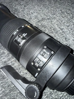 Sigma MF 150-500mm f5-6.3 DG OS HSM APO Lens Nikon. Manual Focus Lens. See Descr - Image 1 of 4