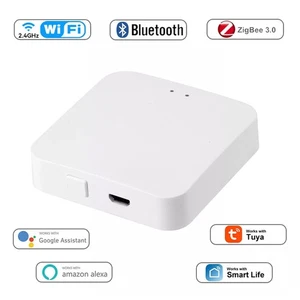 Tuya ZigBee 3.0 Smart Gateway Hub APP Kabellos Controller For Alexa Google Home - Bild 1 von 18