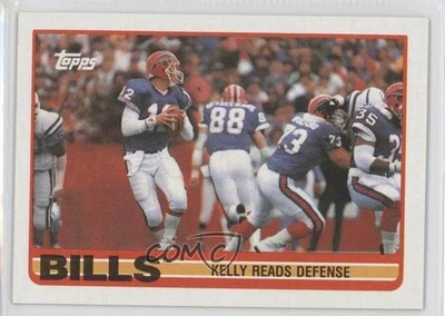 1989 Topps Jim Kelly (D* Before Copyright Line) #40 HOF - Image 1 of 2