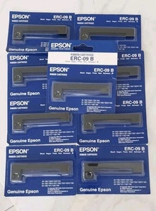 9 New SEALED Erc09b Ribbon, Black ERC09B AMERICA, INC. ERC09B 010343852877 - Photo 1/3