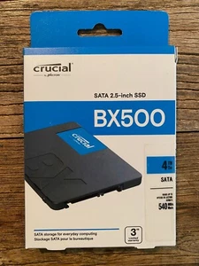 Crucial 4TB SATA 2.5" SSD BX500 New - Afbeelding 1 van 2