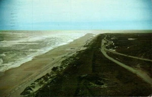 Postcard - Along North Carolina Outer Banks, Cape Hatteras, NC Posted 1966 2401 - Picture 1 of 2