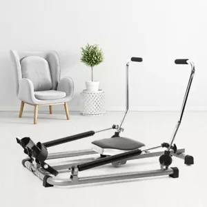 Home Adjustable Exercise Rowing Machine Rower Double Hydraulic Resistance R10 - Picture 1 of 12