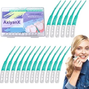 84PCS Portable Soft Dental Floss PicksSoft Silica toothpicksflossers for Adul... - Afbeelding 1 van 6