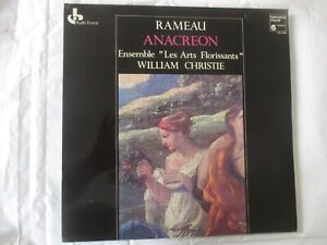 LP 33 T  Rameau Anacreon Ensemble les Arts Florissants William Christie
