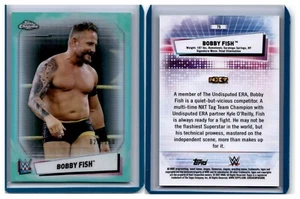 Topps Chrome WWE 2021 Aqua Refractor #75 Bobby Fish/150 - Imagen 1 de 1