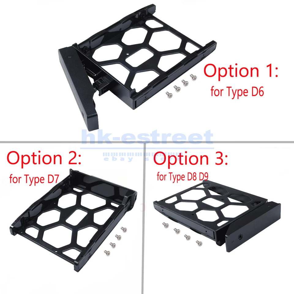 2.5'' 3.5'' Hard Drive Caddy Disk Tray For Synology Server Type D6 ,D7, D8 D9 - Image 1 of 1