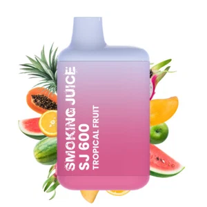 Smoking Juice SJ600 Tropical Fruit Einweg E-Shisha 20mg Nikotin 600 Züge - Bild 1 von 3