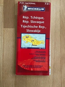LIKE NEW Michelin MapCzech Republic, Slovak Republic 731 by Michelin Travel & Li - Picture 1 of 2