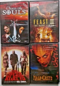 4 Horror Movie Dvd Bundle Pure Terror. - Picture 1 of 6